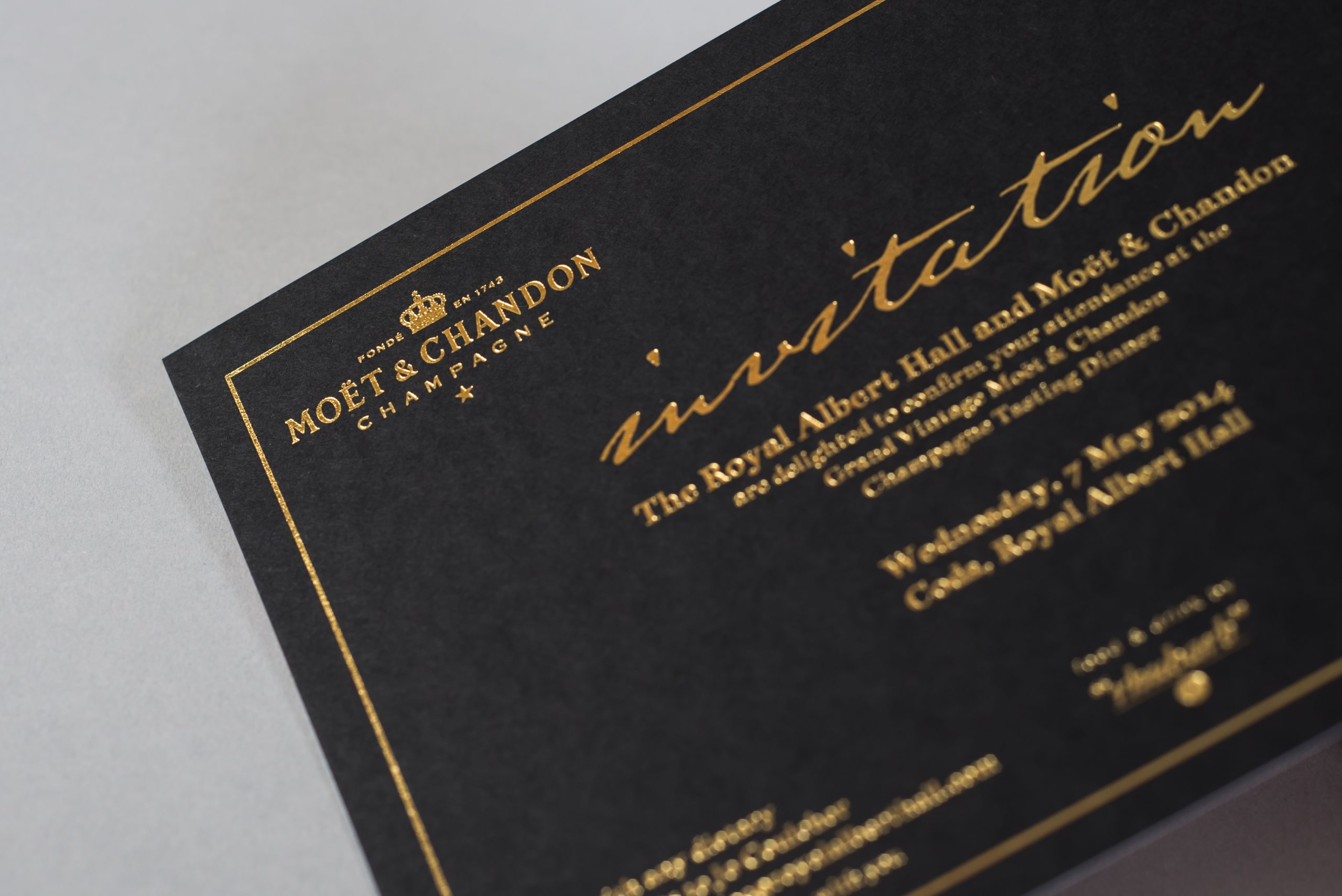 Printing Services include foil blocking and embossing, diecutting